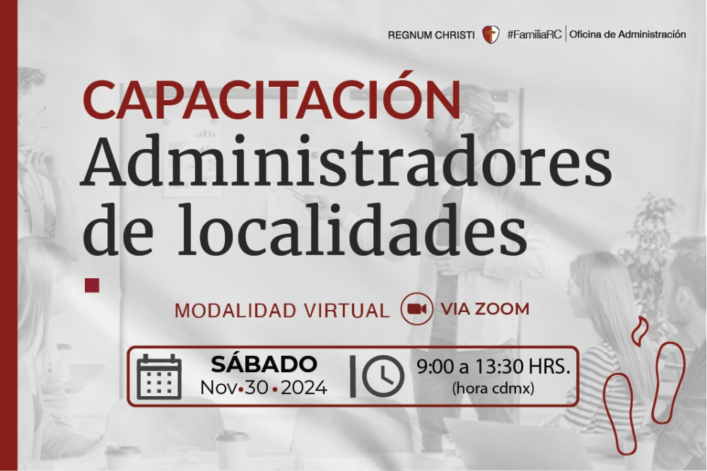 Curso para Administradores de localidades (30 de noviembre)