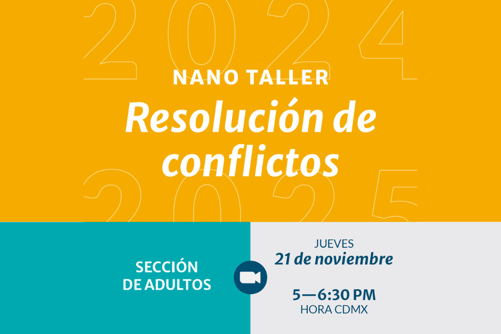 Nano taller: Resolución de conflictos (21 de noviembre)