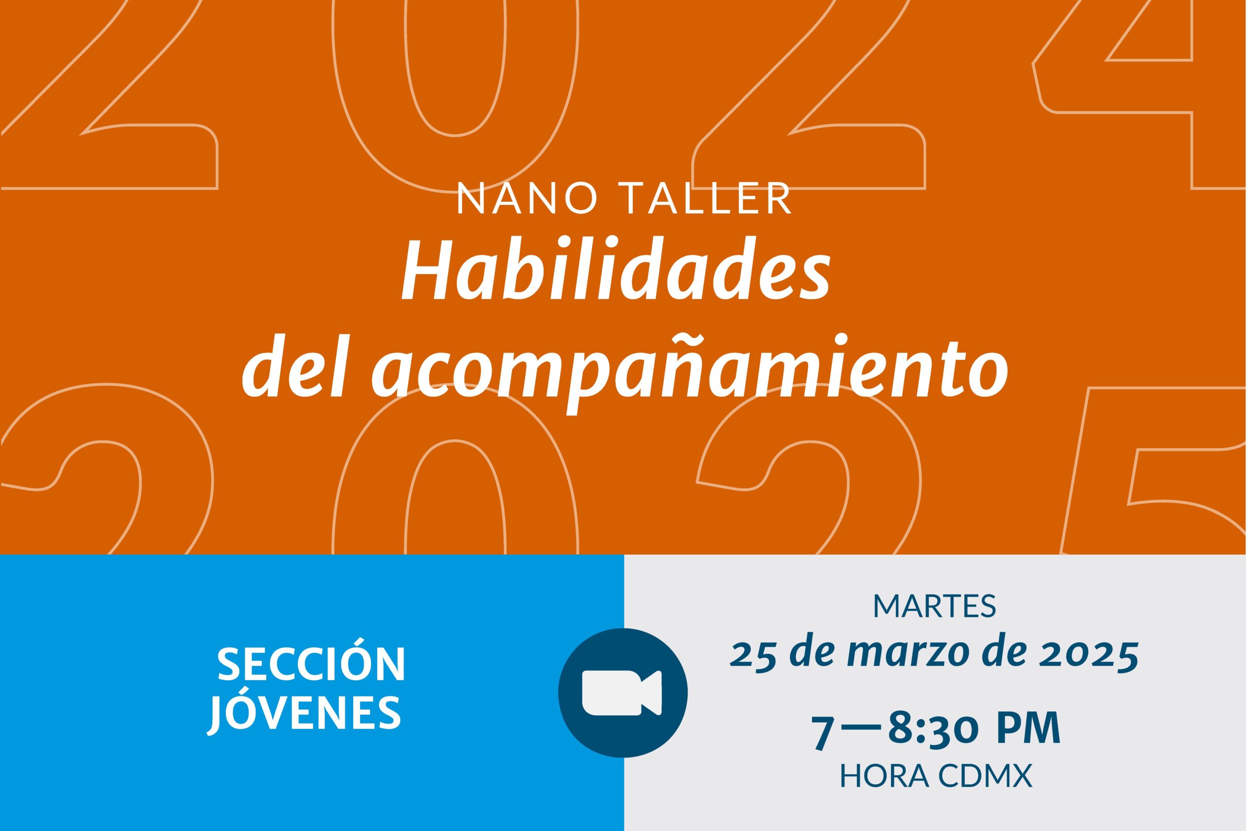 Nano taller: Habilidades del acompañamiento (Jóvenes)